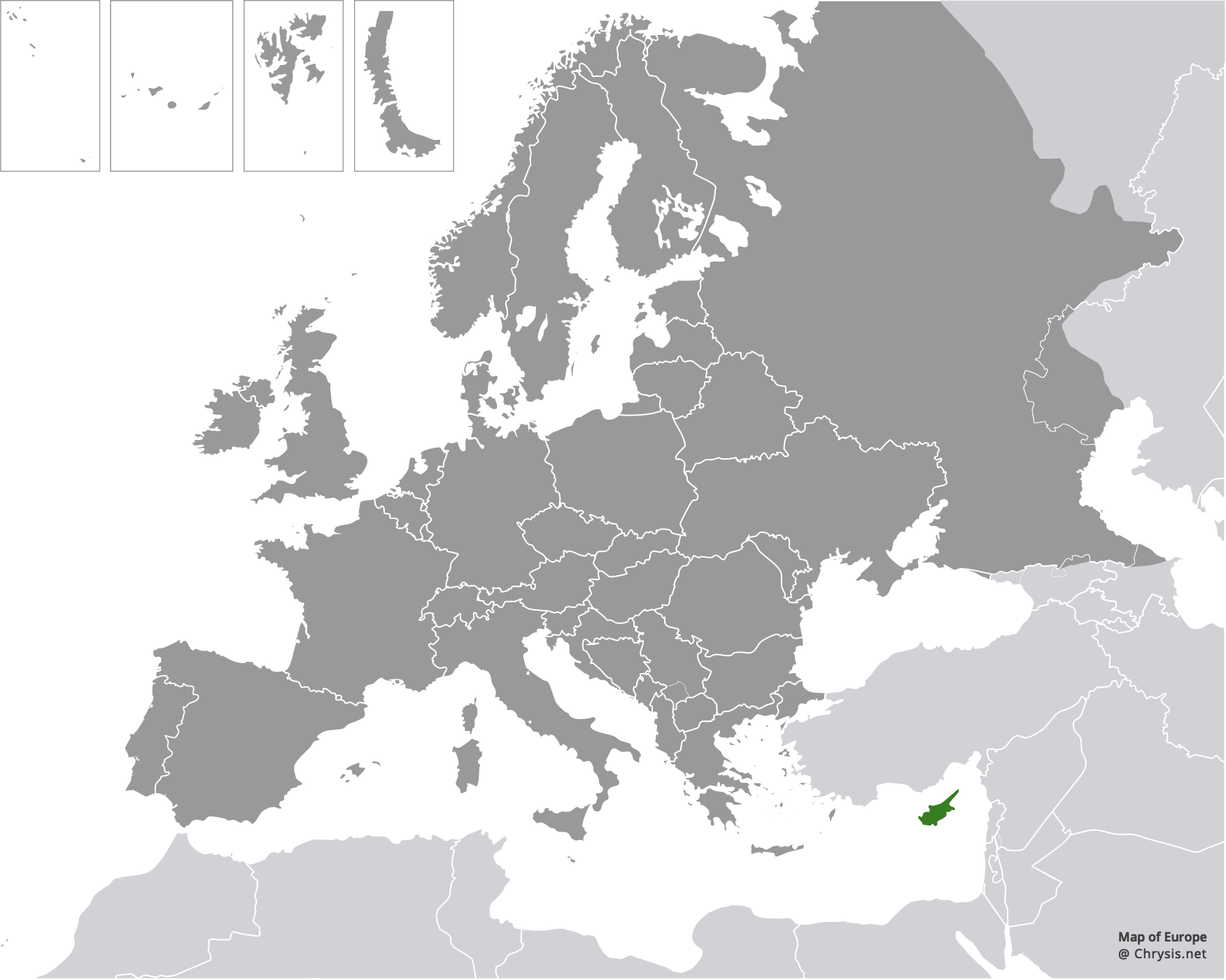 European distribution of Chrysis angolensis Radoszkowski, 1881