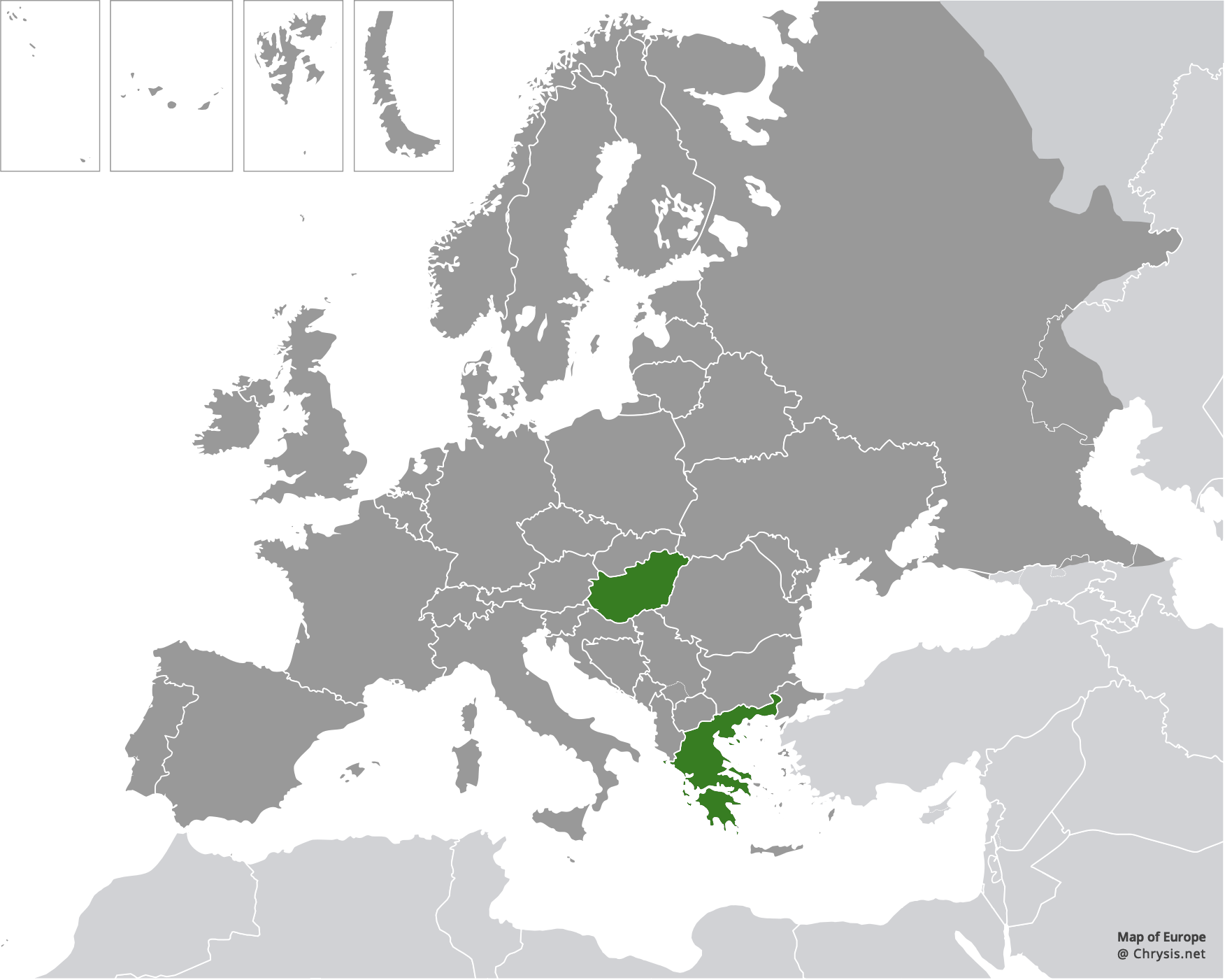 European distribution of Cleptes mocsaryi Semenow, 1891