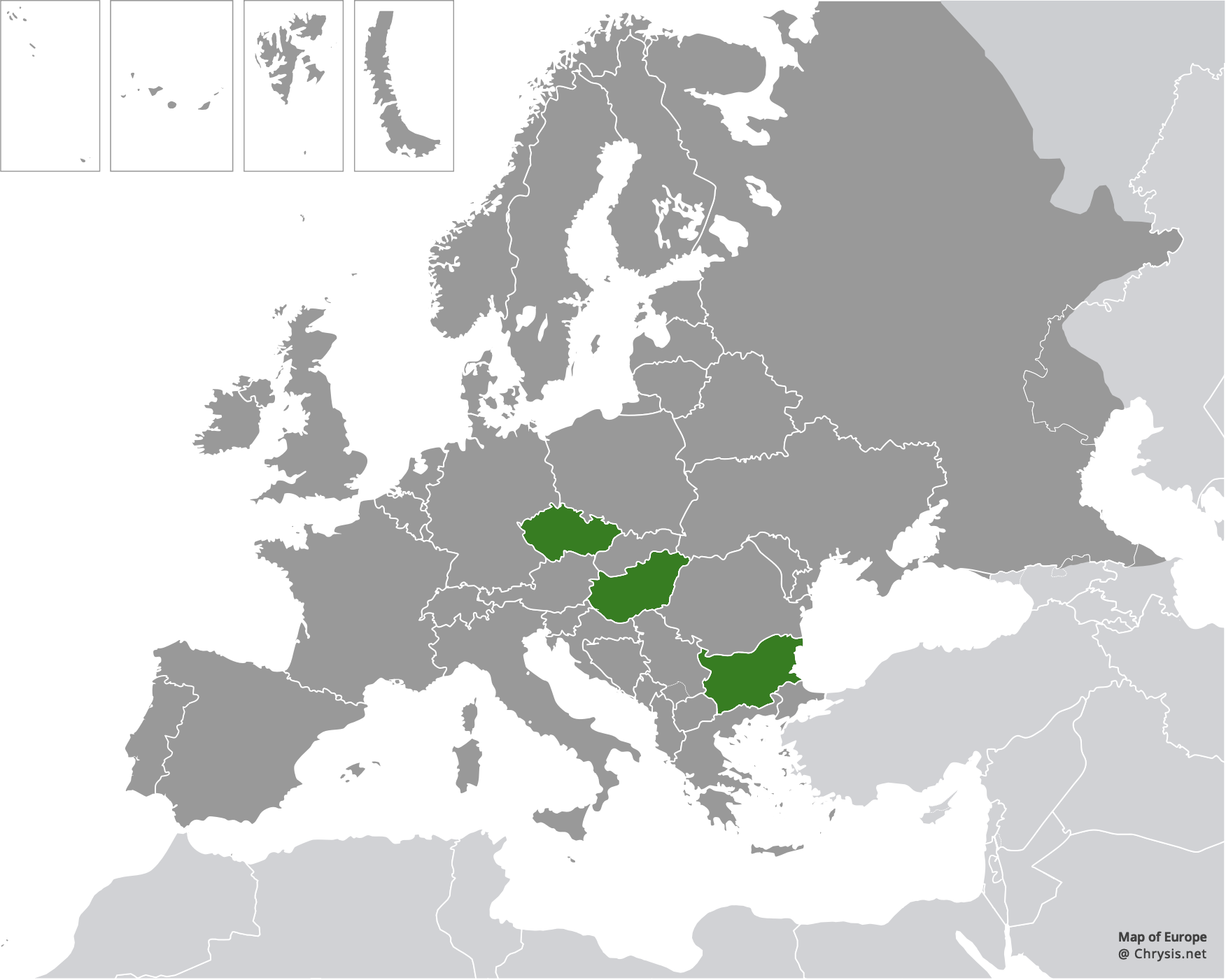 European distribution of Cleptes orientalis Dahlbom, 1854