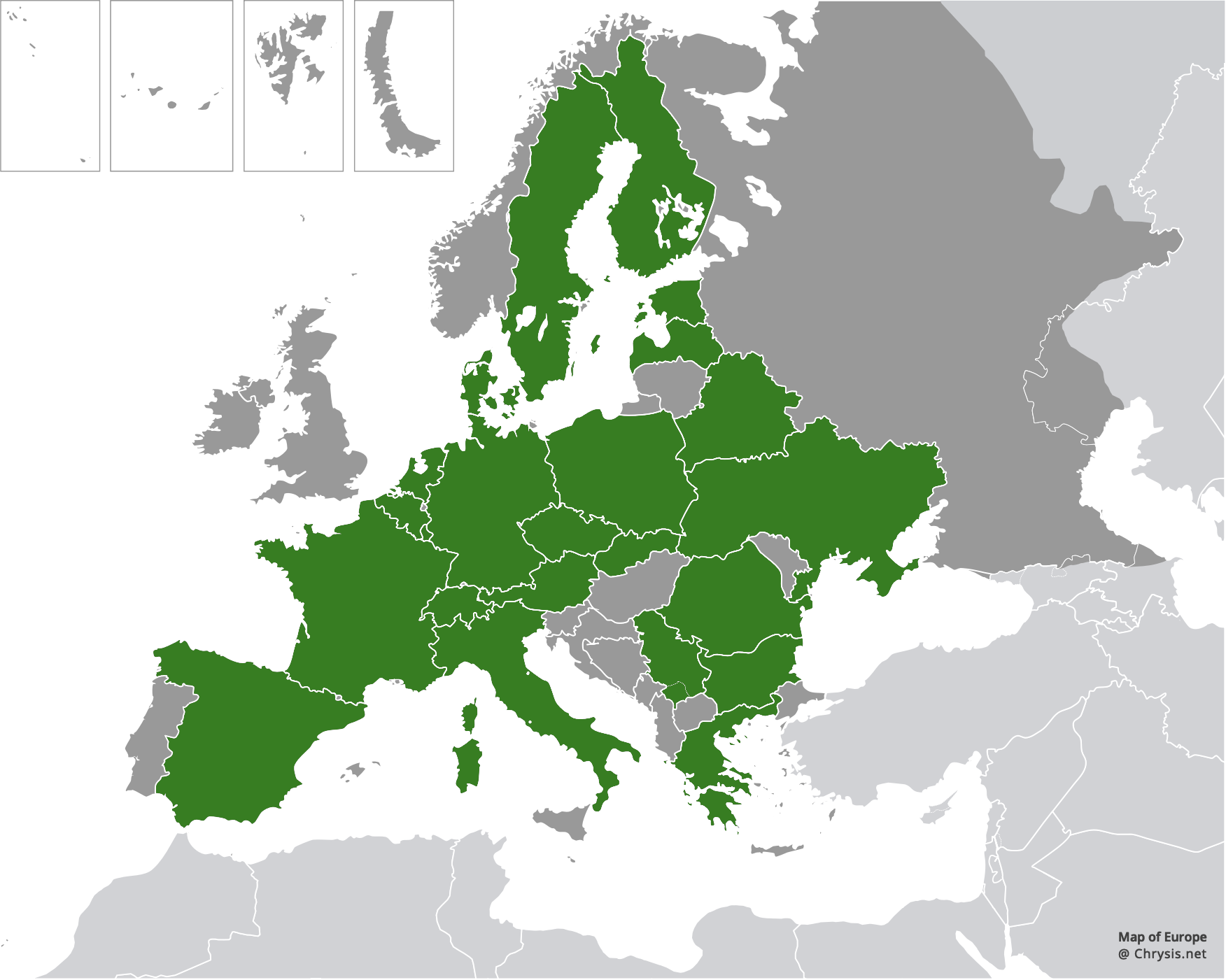 European distribution of Cleptes pallipes Lepeletier, 1806