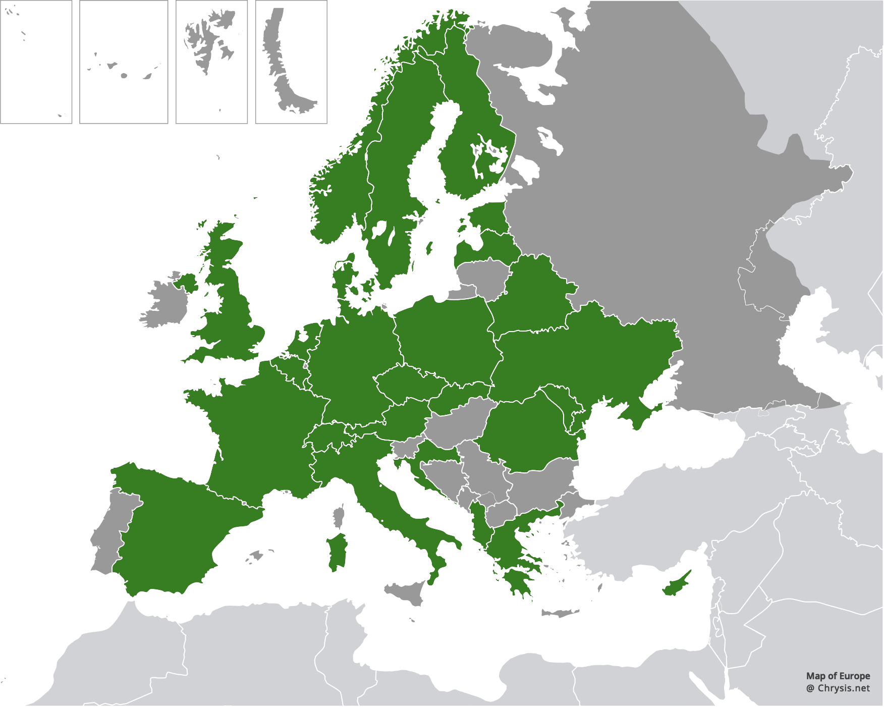 European distribution of Elampus panzeri (Fabricius, 1804)