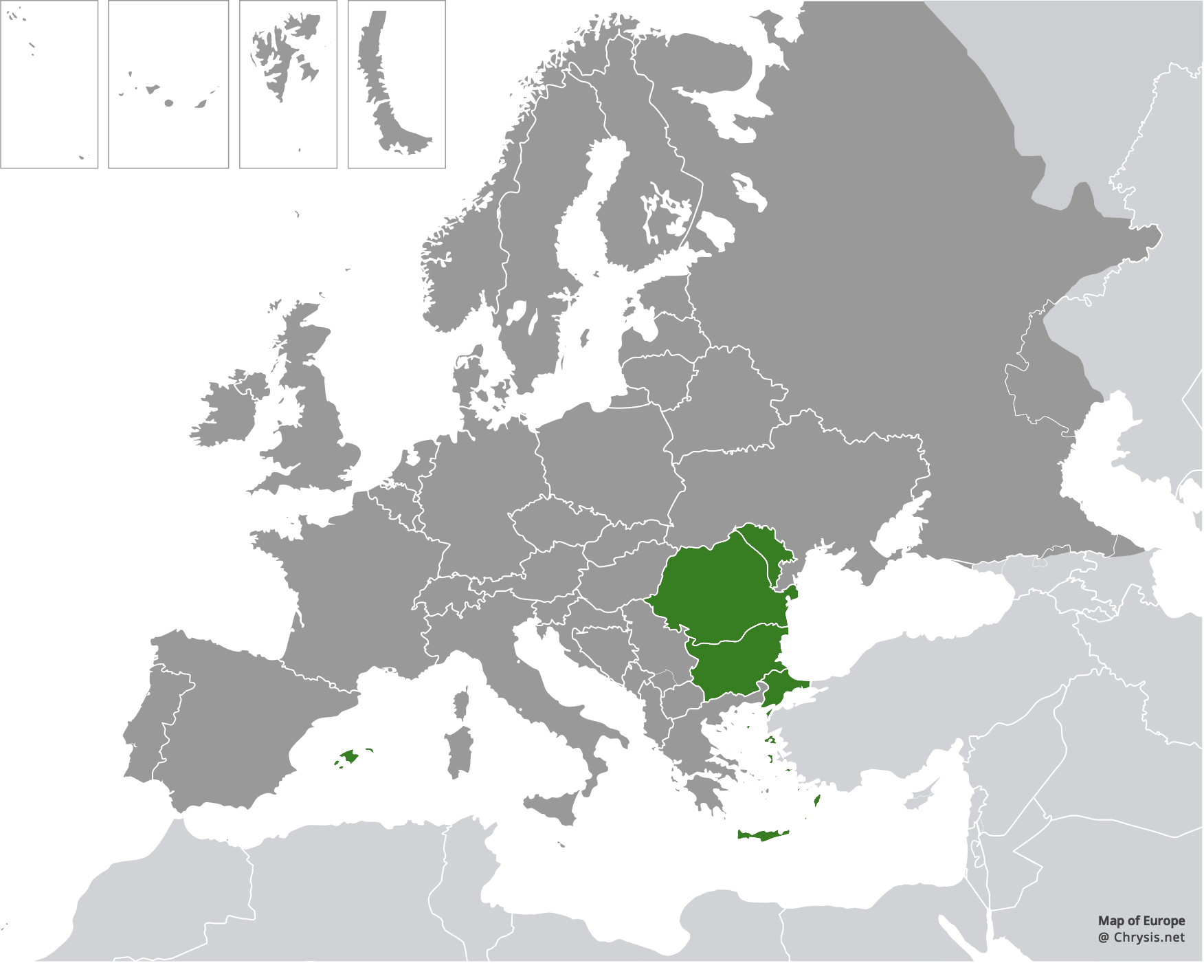 European distribution of Holopyga amoenula