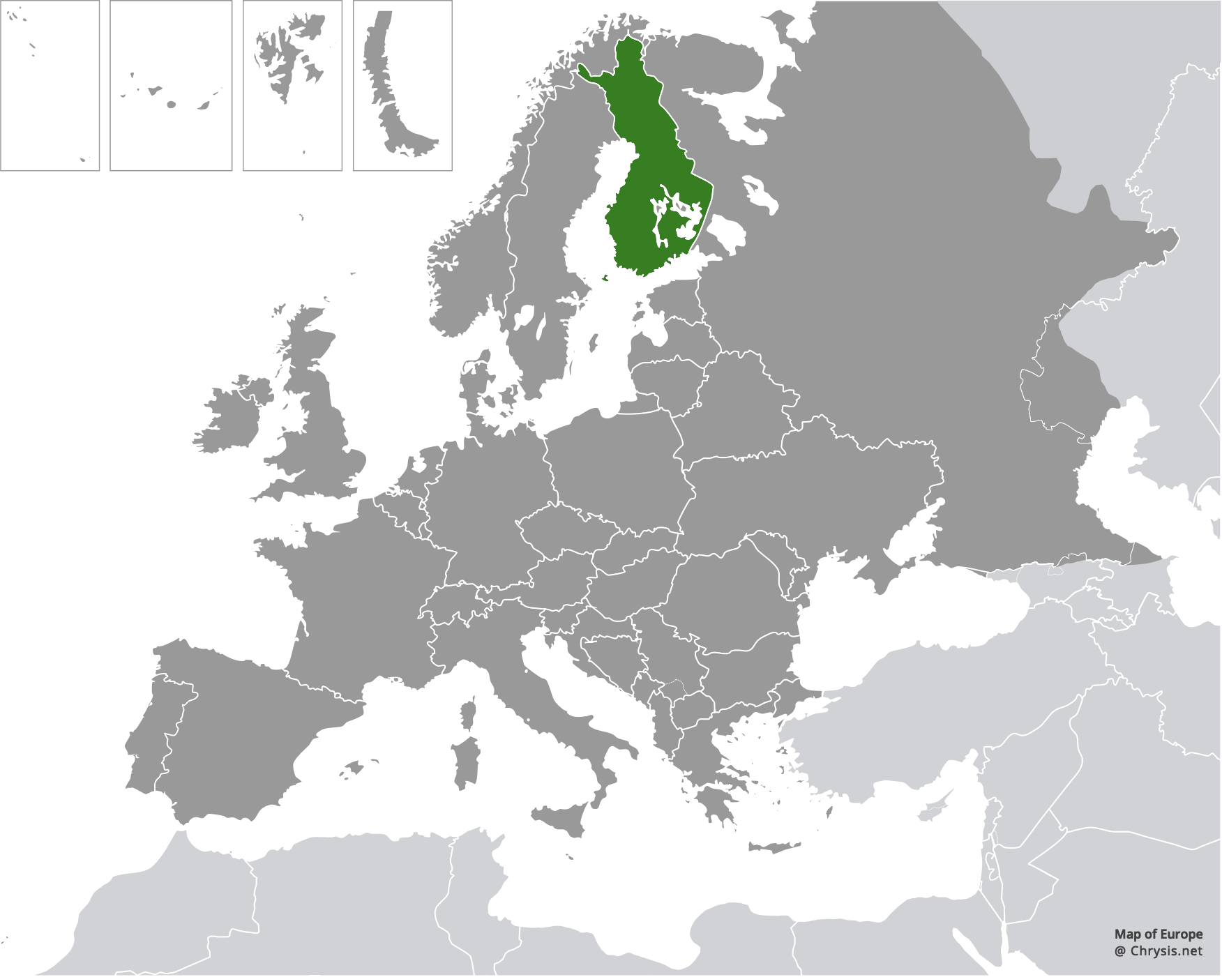 European distribution of Holopyga metallica