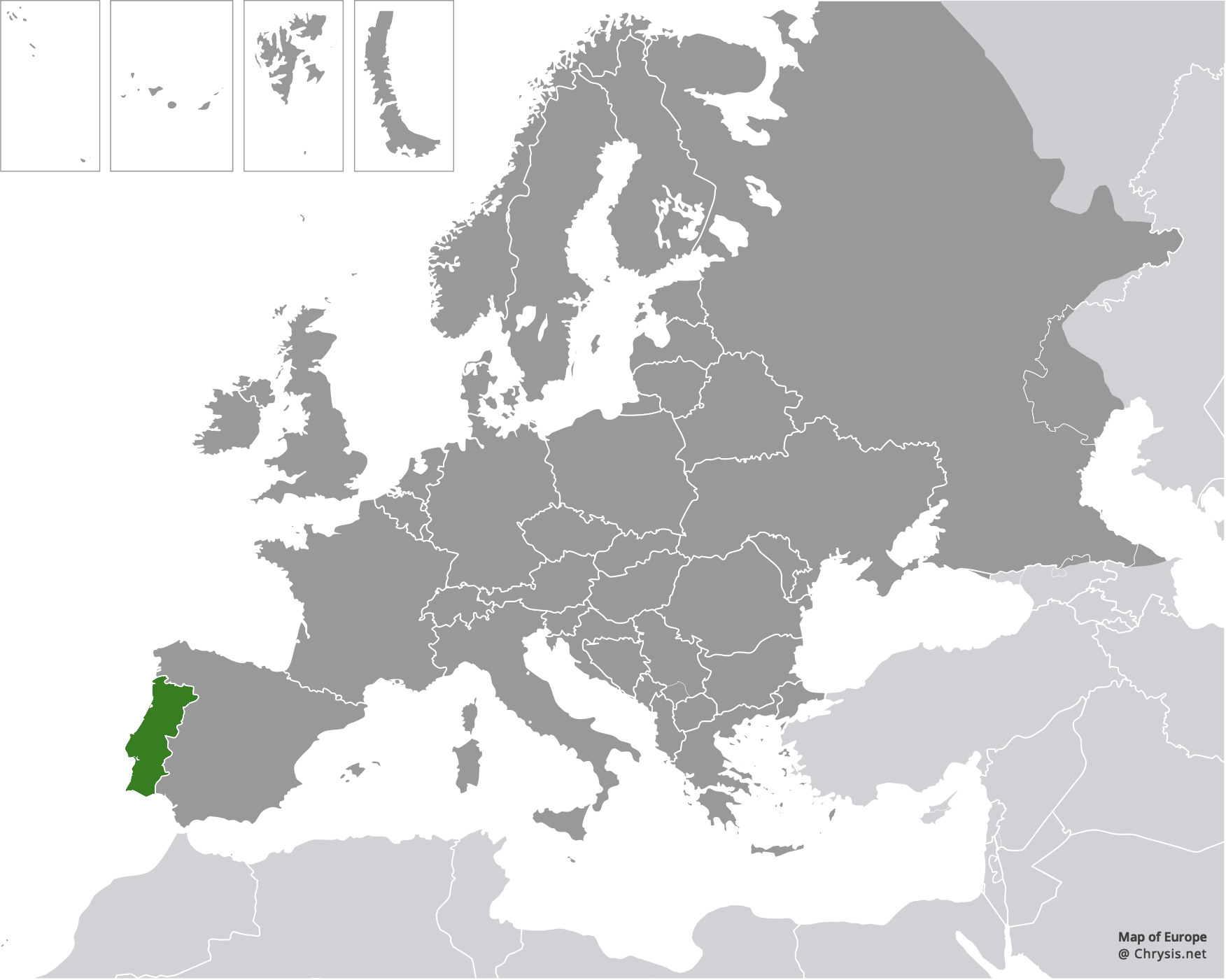 European distribution of Holopyga rubra Linsenmaier, 1999