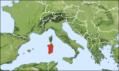 Chorology: Sardinian