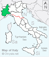 Italian distribution of Philoctetes omaloides