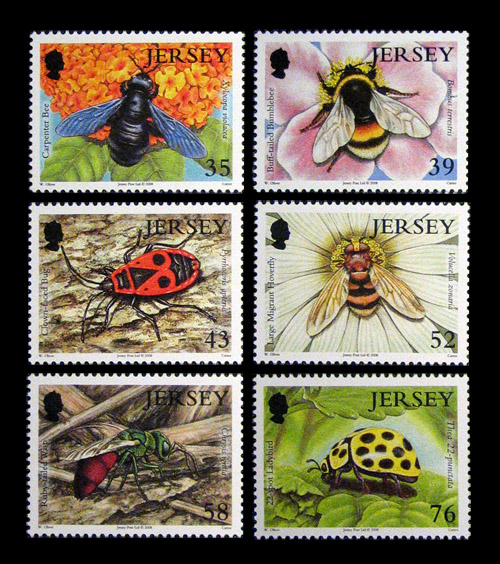 Jersey Post, 2008: Jersey Nature - Insects II