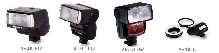 Pentax 645 flashes