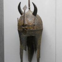 Istanbul Military Museum (Askerî Müze): battle helmet