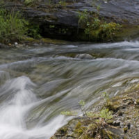 Torrente nel fondovalle