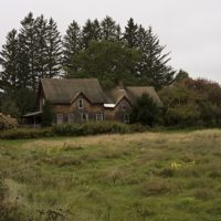 The house of the caretaker of the cemetery, Franconia & Sugar Hill, NH