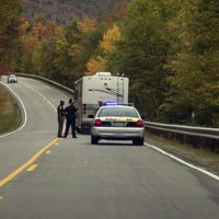 Stopped by the Police, Franconia & Sugar Hill, NH