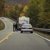 Stopped by the Police, Franconia & Sugar Hill, NH