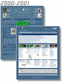 Chrysis.net restyling 2002