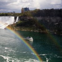 Two-rainbows phenomenon, Toronto