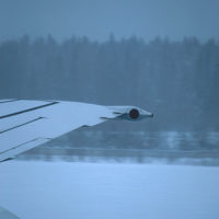 Under the clouds